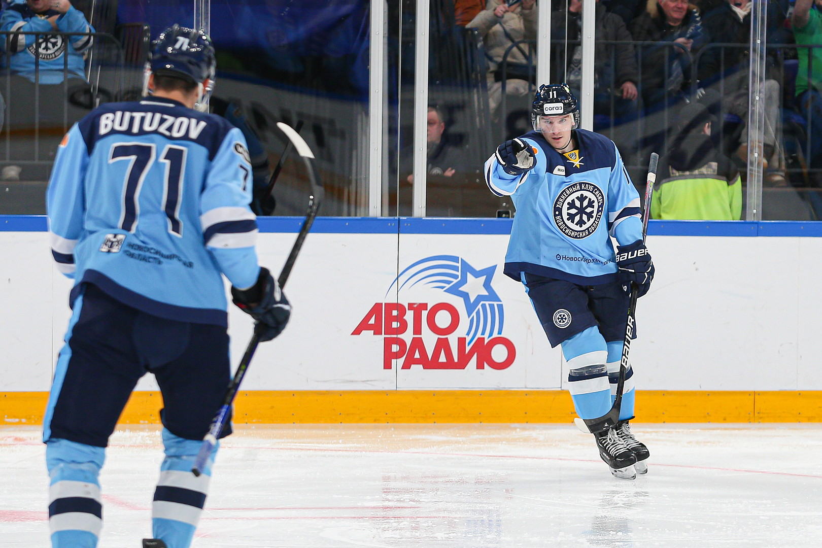 Sibir wins its last home game