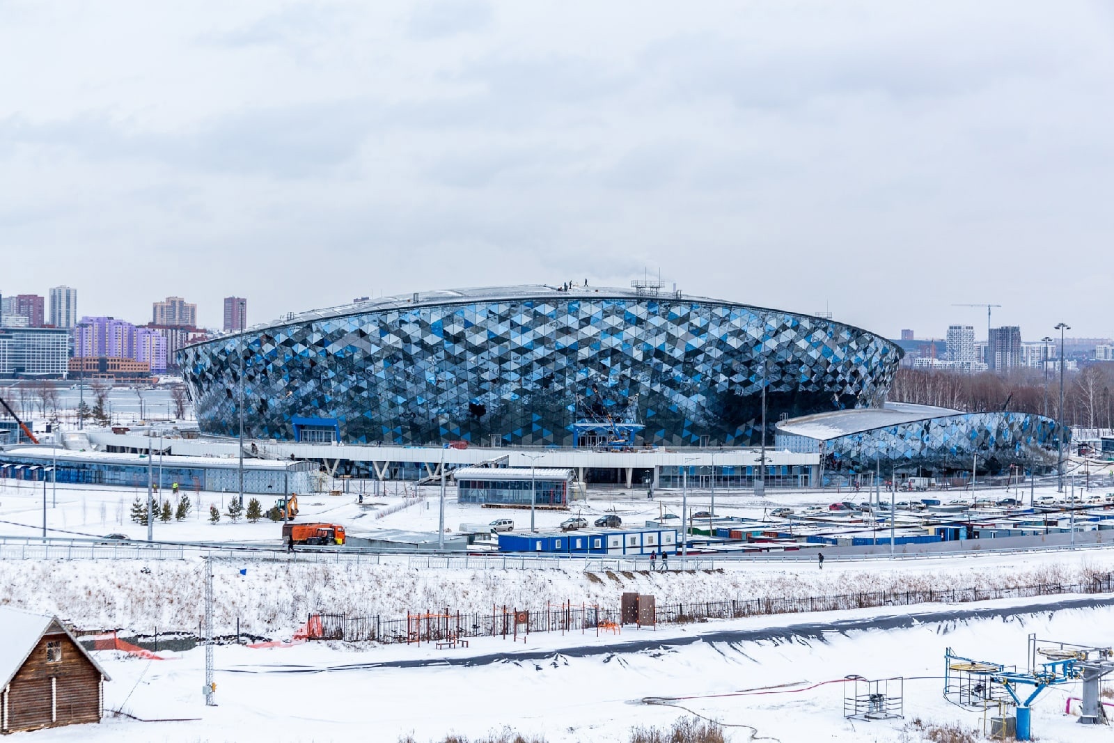 Организация работы общественного транспорта в дни матчей «Сибири»