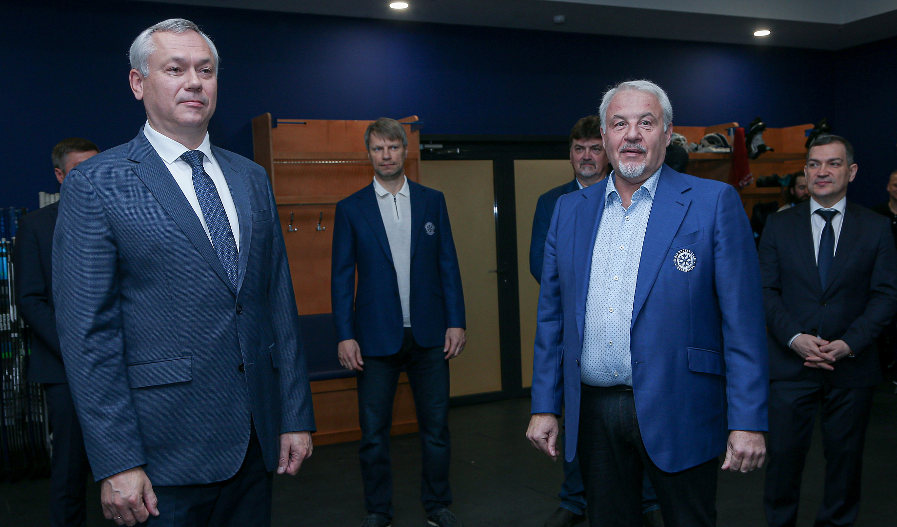 Governor Andrey Travnikov met with HC Sibir